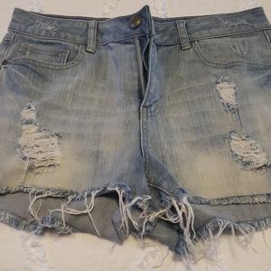 High waisted shorts